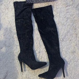✨Over the Knee Sparkly Boots✨